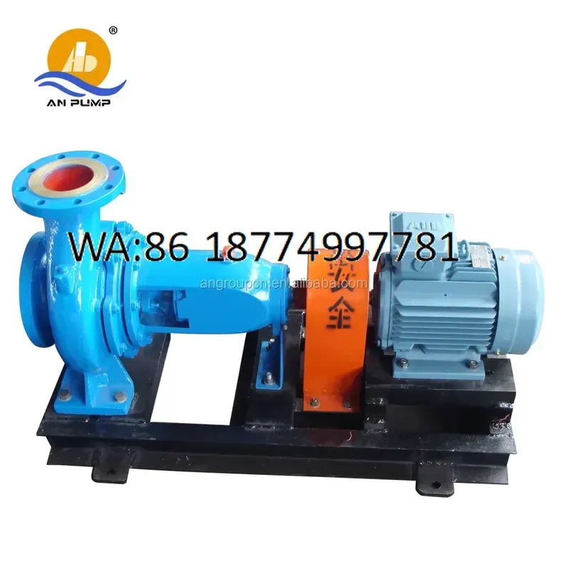 custom 30kW Horizontal Centrifugal End Suction Clean Water Pump High Pressure for Automotive Fire Industries
