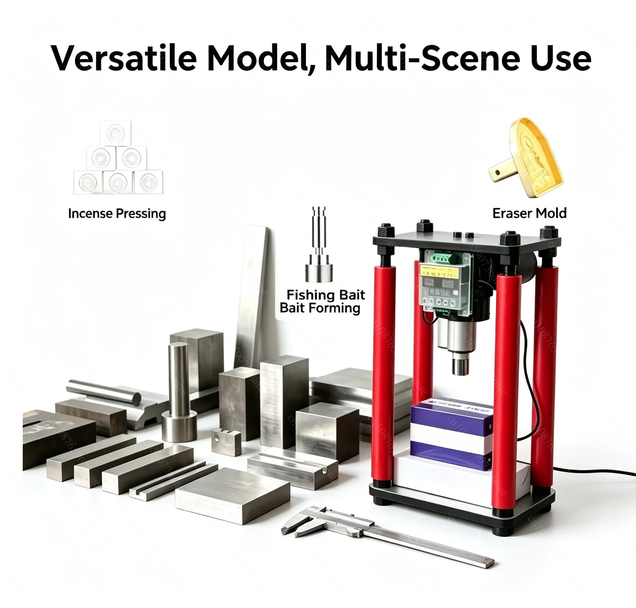 Small Electric Silent Press Mold, Universal Fully Automatic DIY Press Machine Mold for Desktop Press Forming Work