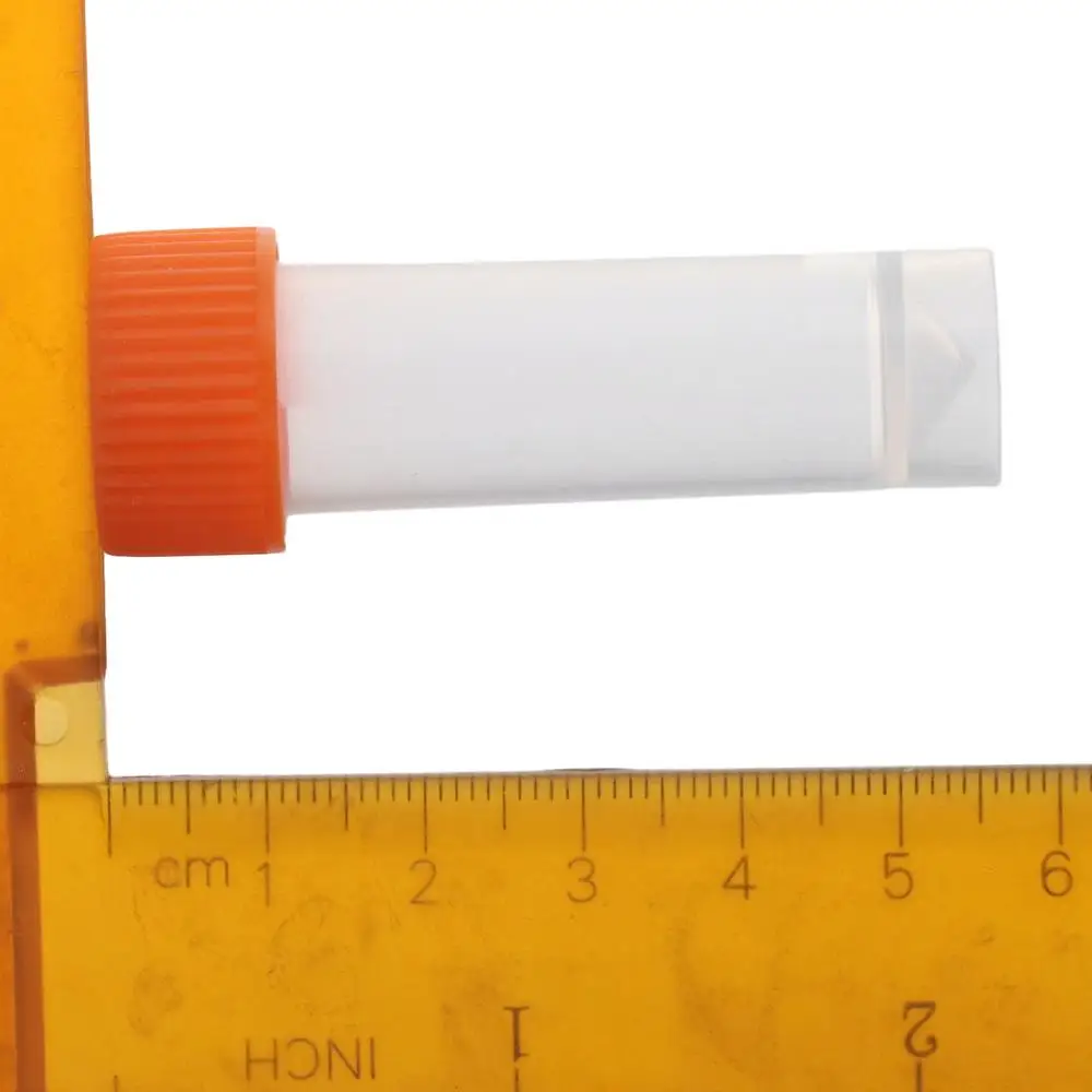 5ML 플라스틱 시험관 눈금 표시 및 나사형 뚜껑 실리콘 개스킷 포함 실험실용 5ML 직경