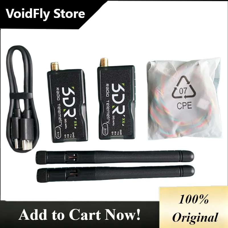 VoidFly 3 D R Radio Telemetry 433/915 433MHz 915MHZ 500mW Or 1000mW Open-source SiK firmware for APM PIXHAWK PIX PX4 FC Flight C