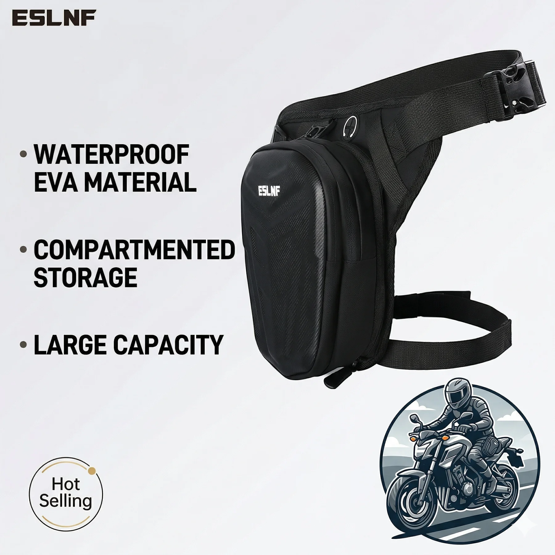 

Водонепроницаемая мотоциклетная сумка на бедро/пояс, наплечная сумка для мотокросса, экипировка для мотоциклистов, для мужчин и женщин