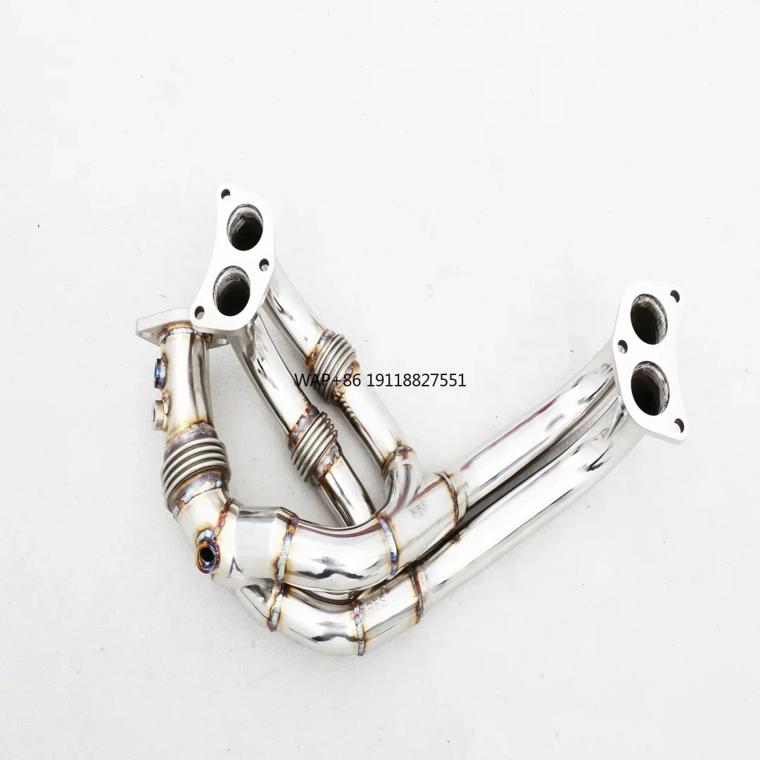 Custom 304 Stainless Steel/Titanium Valved Exhaust System Perfect Fit for ZN8 2.4 Exhaust Pipes