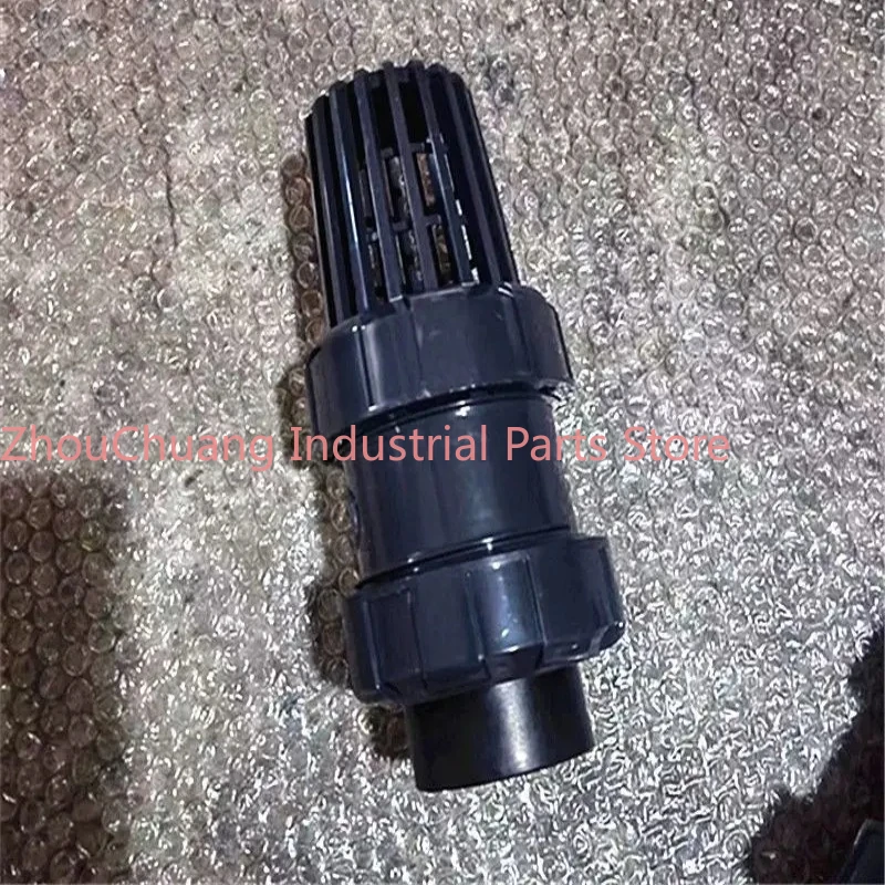 PE Bottom /Backflow /Check/ PEHD Hot Melt Socket Ball Water Stop Valve, Double Oil Order Bottom Valve 25 50 63