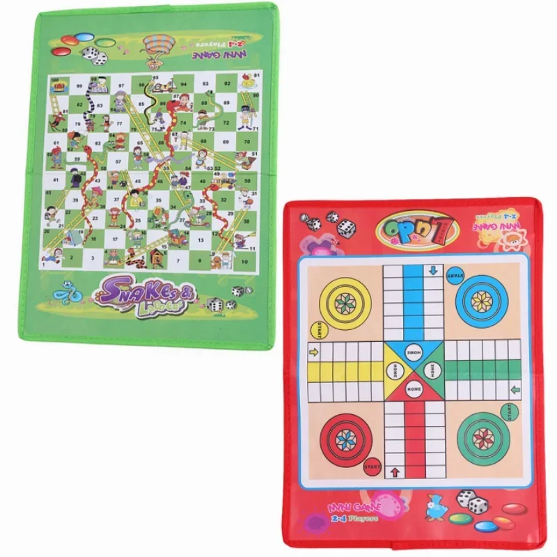 

Змеиная лестница, развивающие детские уличные игрушки, интересный набор настольных игр, портативная летающая шахматная доска, семейная настольная игра