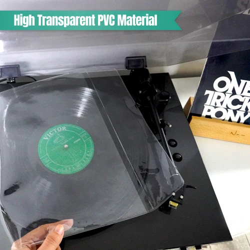 Imagen 2 del producto Fundas exteriores resellables de PVC grueso para LP gatemold 2LP de 12 pulgadas, sobre de disco de vinilo de 7 pulgadas, 10 piezas, gran oferta