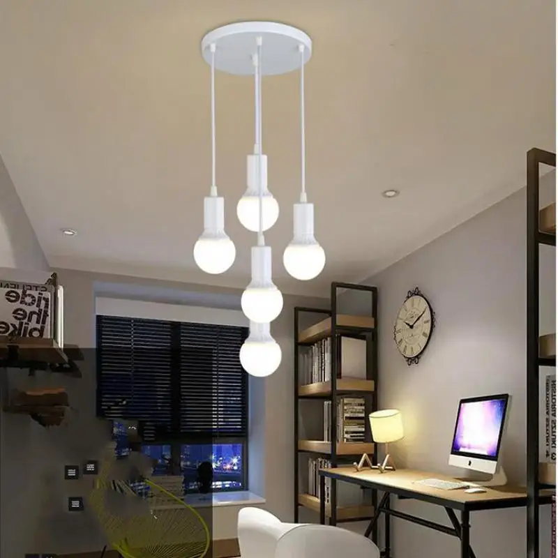 E27 110v-220v For Decor Modern Chandelier Lustres E Pendentes Light Fixtures Loft Style Antique Style Kids Room Led Chandeliers