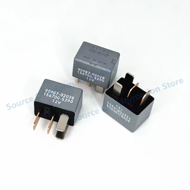 5pieces  90987-02028 Automotive Relay 156700-3290, 12V 4Pin 100% New