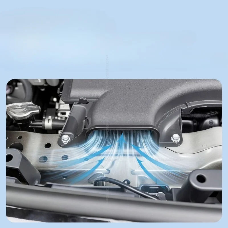 Für Toyota RAV4 Wildlander XA60 2026 + Motorraumfilter, Lufteinlass, Lüftungsauslass, Motorhaube, Auspuffmaske, Zubehör im Fahrzeugstil – Detail 3