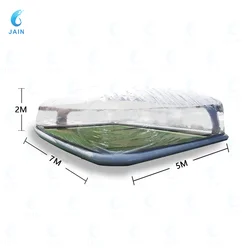 Outdoor Swimming Pool Inflatable Cover, Dustproof, Rainproof, Insulated Lid, 23ft, 7m