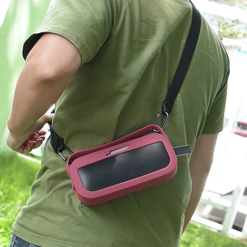 Speaker Silicone Cover Storage Bag For Bose Soundlink Flex Protective Carrying Bag For Bose Soundlink Flex Bluetooth