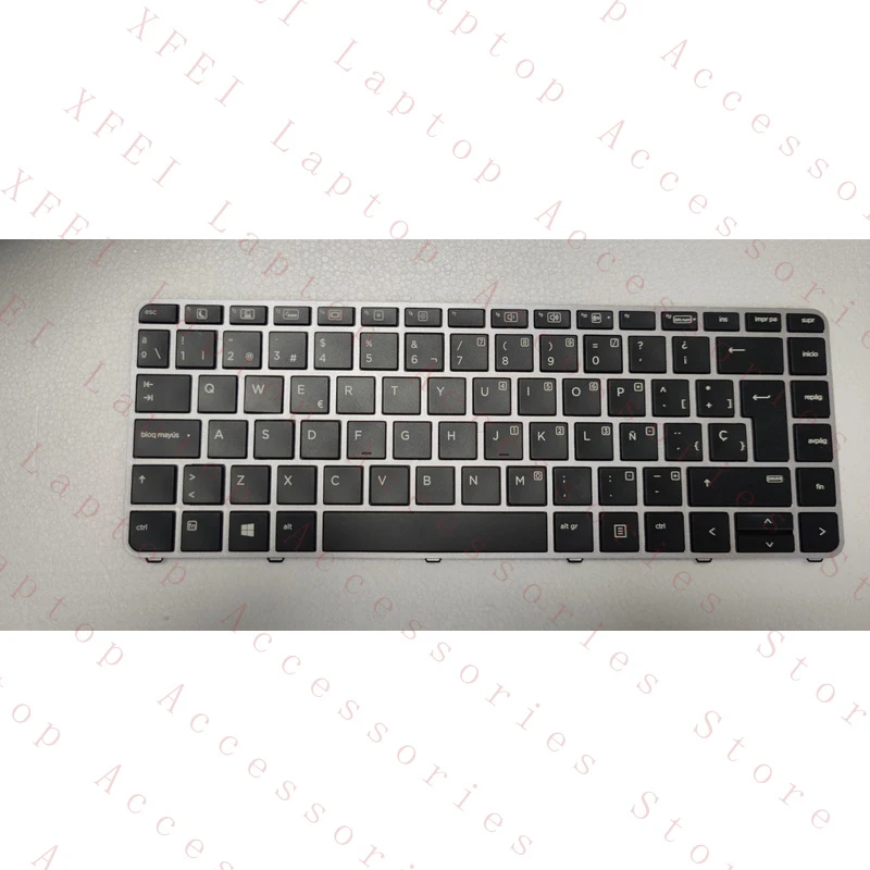 

Испанская клавиатура для ноутбука HP Elitebook Folio 1040 G3 с подсветкой