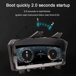 Screen LCD NO Coding Digital Cluster Speed Odometer  For Land Rover Range Rover Sport L494 Vogue L405 Virtual Cockpit Instrument