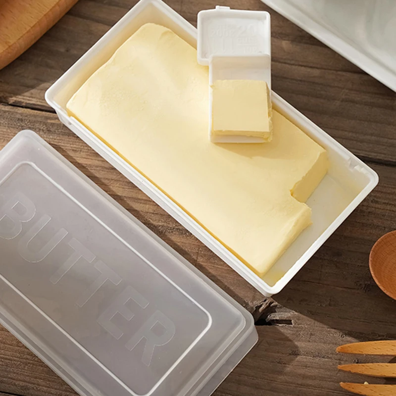 

Butter Cutting And Preservation Box Refrigerator Frozen Cheese Slices Butter Cheese Slicer Storage Box Home Gadget Kitchen Tools