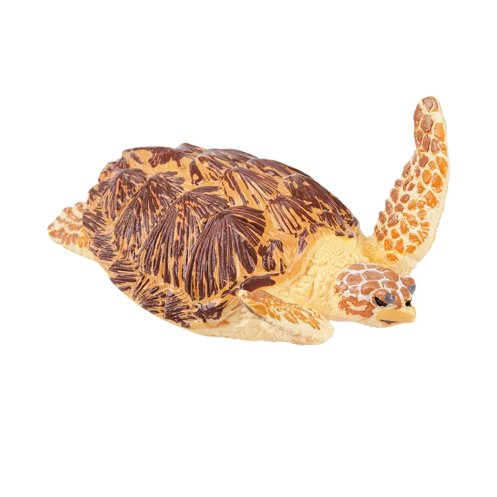 Toymany Simulation natation Hawksbill tortue de mer océan modèle Animal jouet Mini figurines poupées Figurines d'action jouets enfants cadeau