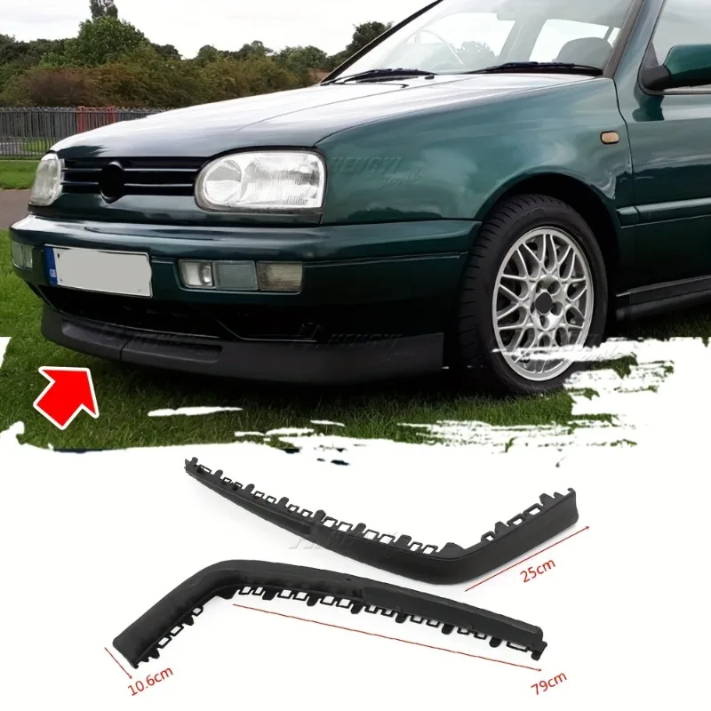 

Front Bumper Lip Splitters Lower Chin Spoiler for Golf 3 MK3 1993-1997,Car Spoiler, Vehicle Splitter, Racing Look, Sporty Design