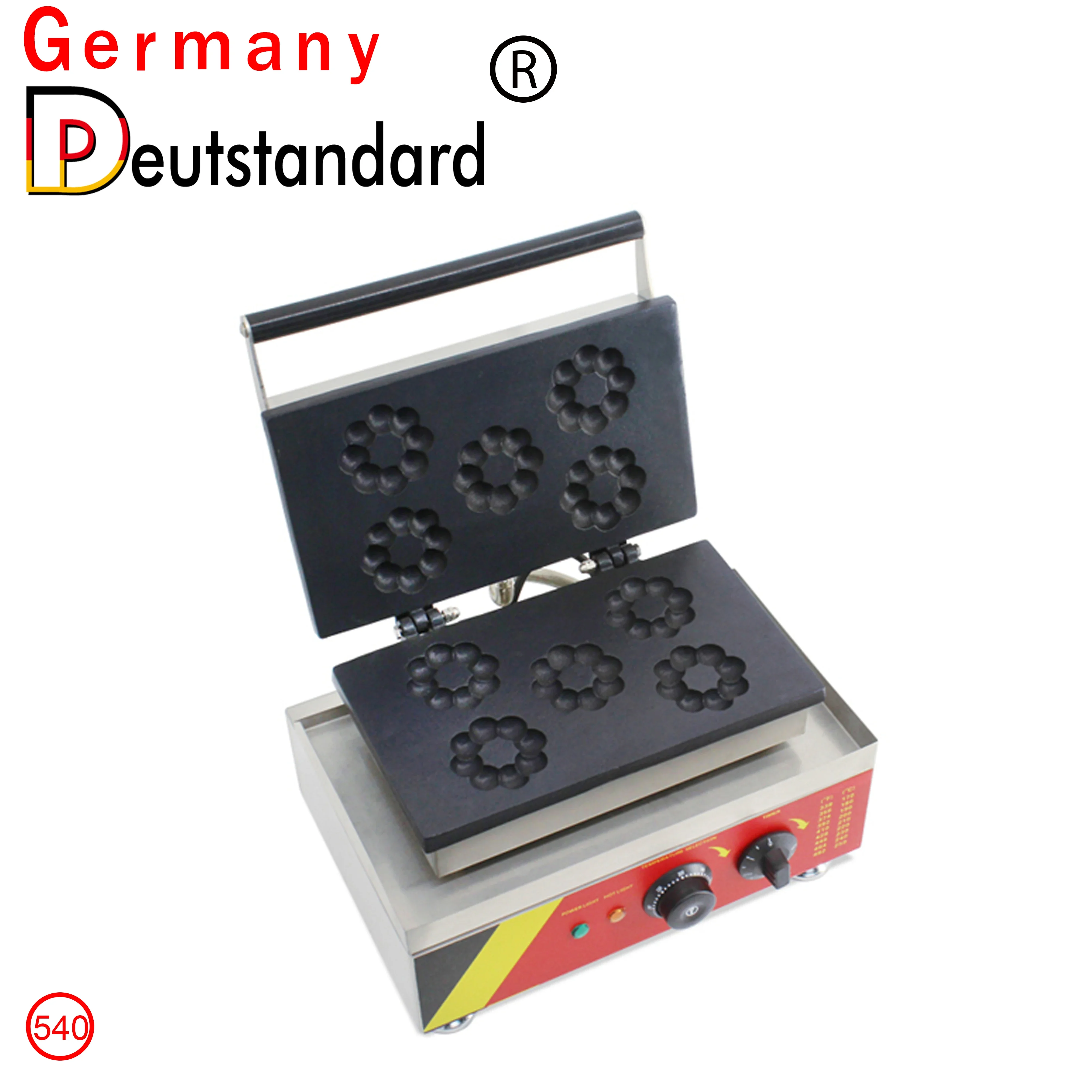 Donut Lover Pon De Ring Mochi Donuts Maker Machine With Wide Oil Batter Tray