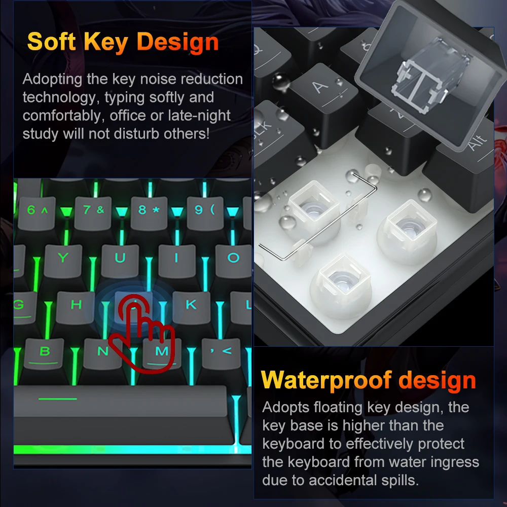 REDRAGON SHIVA K517 RGB USB 94 - Gaming Keyboard Thocky review and price
