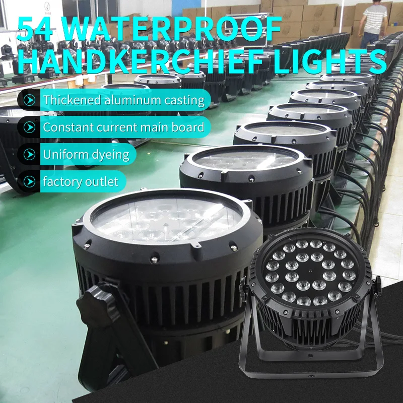 2025 LED Outdoor Waterproof Par Light DMX RGB Wash Light Professional Stage Bar DJ Effect Par Lights For DJ Disco Party Show