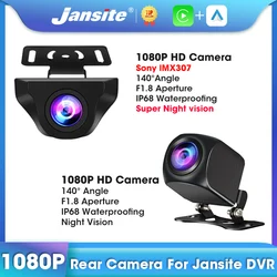 Jansite 1080P HD Rear Camera Night Vision IP68 Waterproof Cam Only For jansite Car DVR Wide Rearview Stream Media Dash Cam