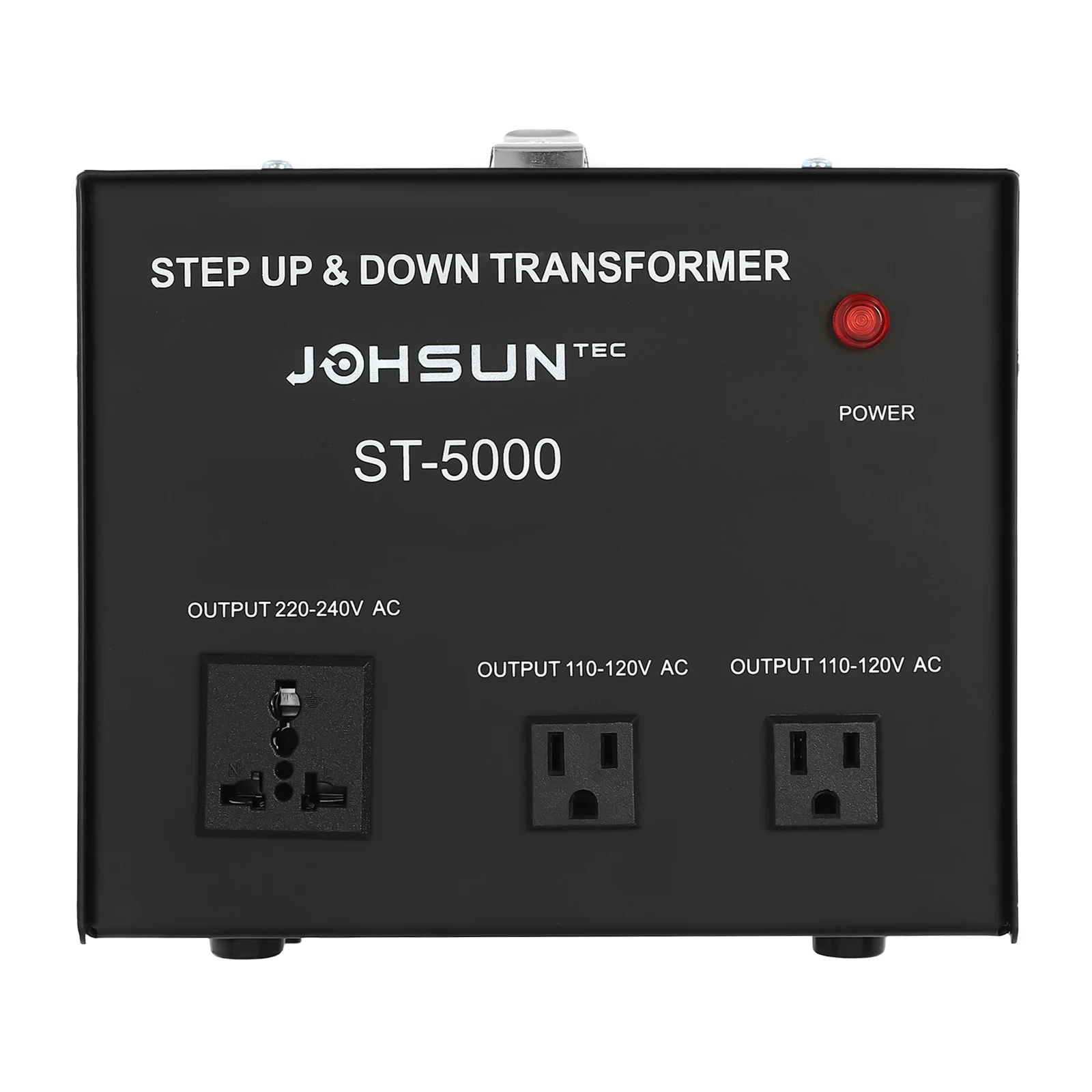 Imagem -04 - Watts Step up & Down Transformador 110v à Proteção do Disjuntor 220v com Luz Indicadora 5000