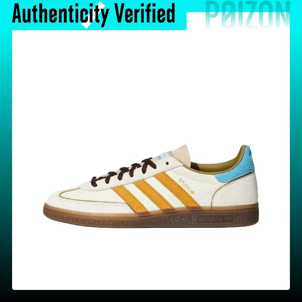 Adidas Originals HANDBALL SPEZIAL German Army Trainers Unisex Low-top Ivory White/Textured Orange/Sandstorm KH7835