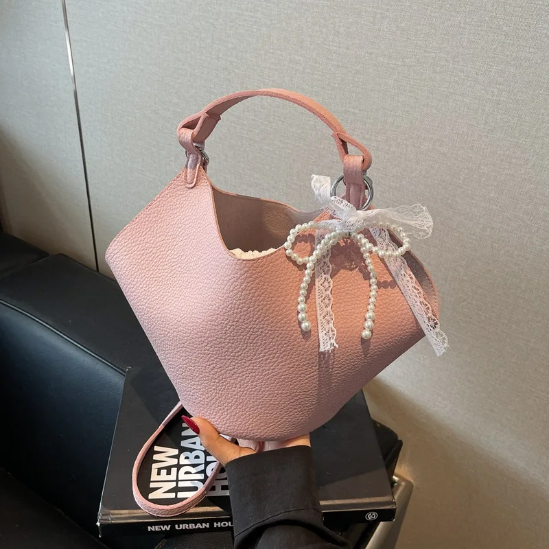 

2025 New! Premium Sense Women's Tote Bag Fashion Casual Large Capacity Simple Commuter Messenger Shoulder Handbag