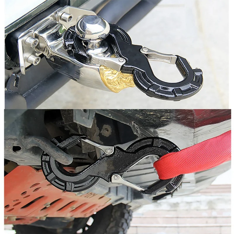 

S-Shape Quick Rescue Shackle Trailer Winch Hook Car JK Offroad Towing Recovery Kits 4X4 Auto Winch Trailer Shackle-A33K