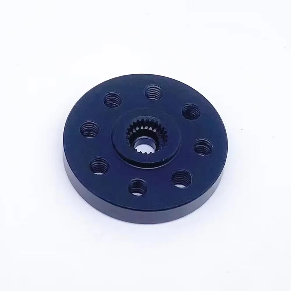 Metal steering gear accessories 25T standard metal steering plate one-word rocking arm small disc robot MG995 / 996 applicable