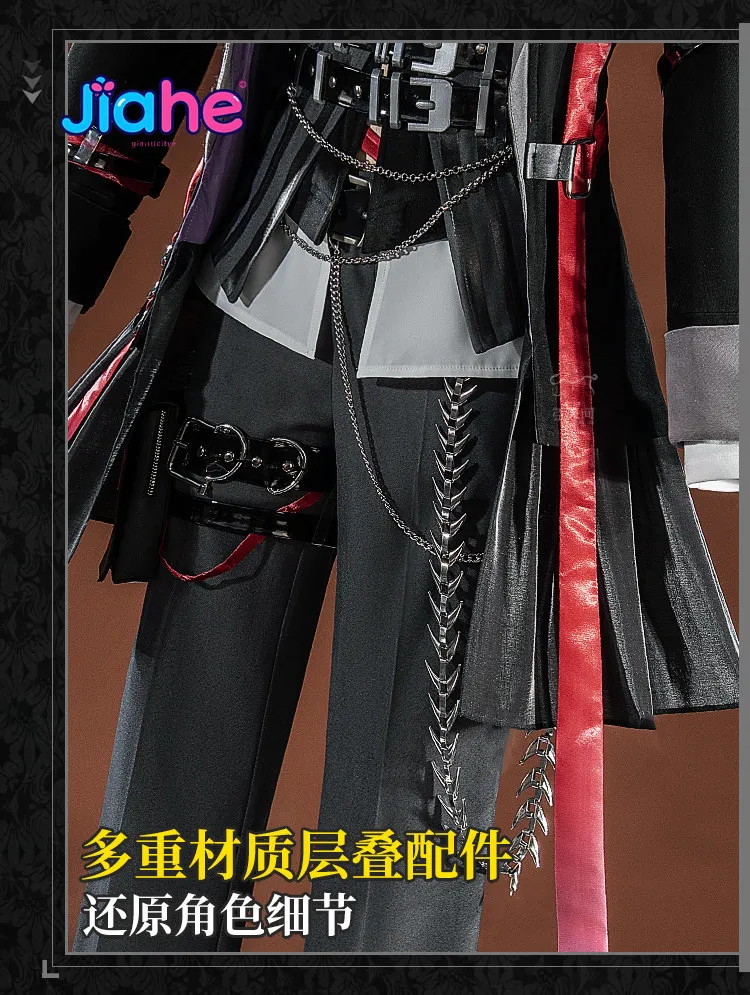 Disfraz de Luca Balsa, personaje de Identity V, para cosplay de prisionero. Incluye el conjunto completo de la zona de grafitis, un uniforme nuevo de alta calidad para el juego, ideal para fiestas de Halloween. Disponible para hombres.