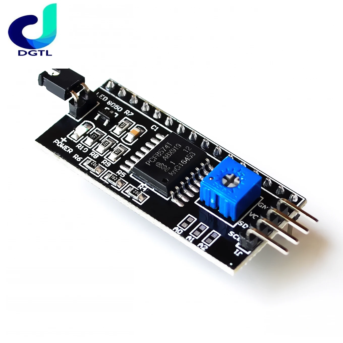 Picture 3: 10pcs SAMIORE ROBOT Serial Board Module Port PCF8574 IIC/I2C/TWI/SPI Interface Module 1602 LCD Displayfor Arduino