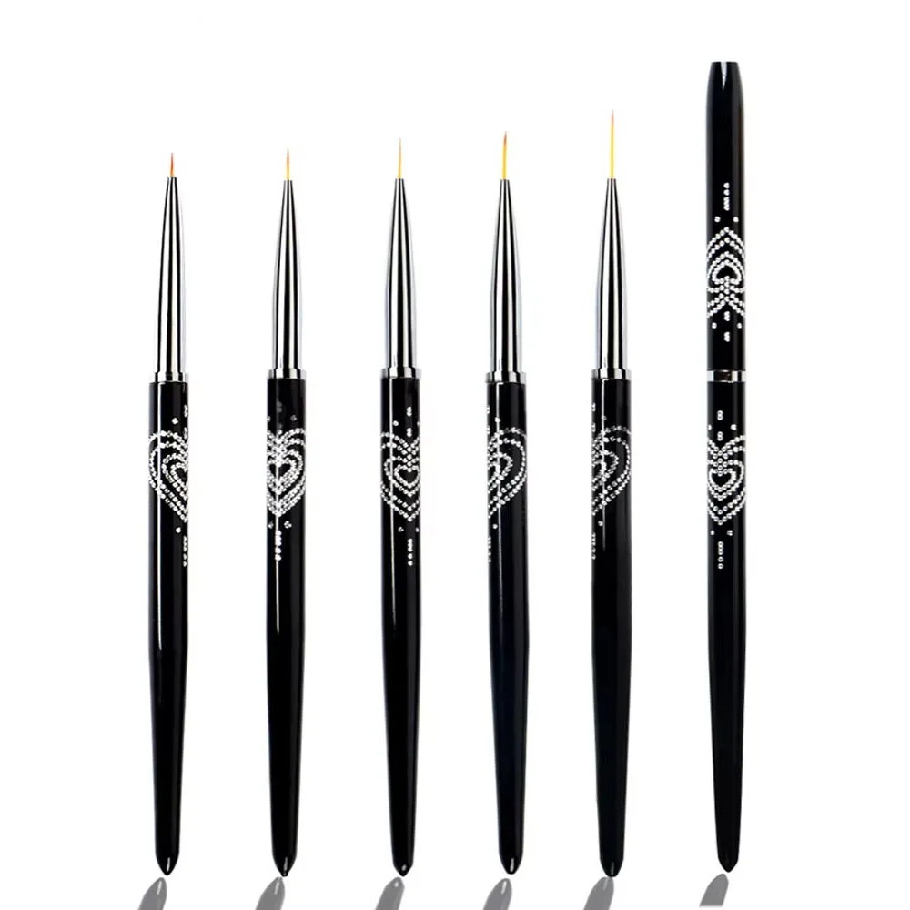 네일 아트 페인트 브러시, 네일 라이너 라인 펜, 젤 광택제 페인팅 드로잉, 네일 아트 브러쉬