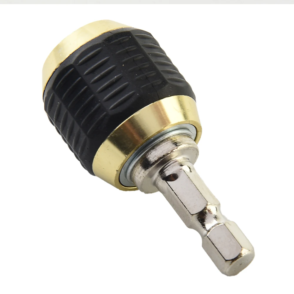 Imagem -06 - Hexagonal Shank Quick Coupling Inner Hex Biela de Travamento Automático Brocas Elétricas Bit Holder Adaptador de Broca Chuck 50 mm 60 mm