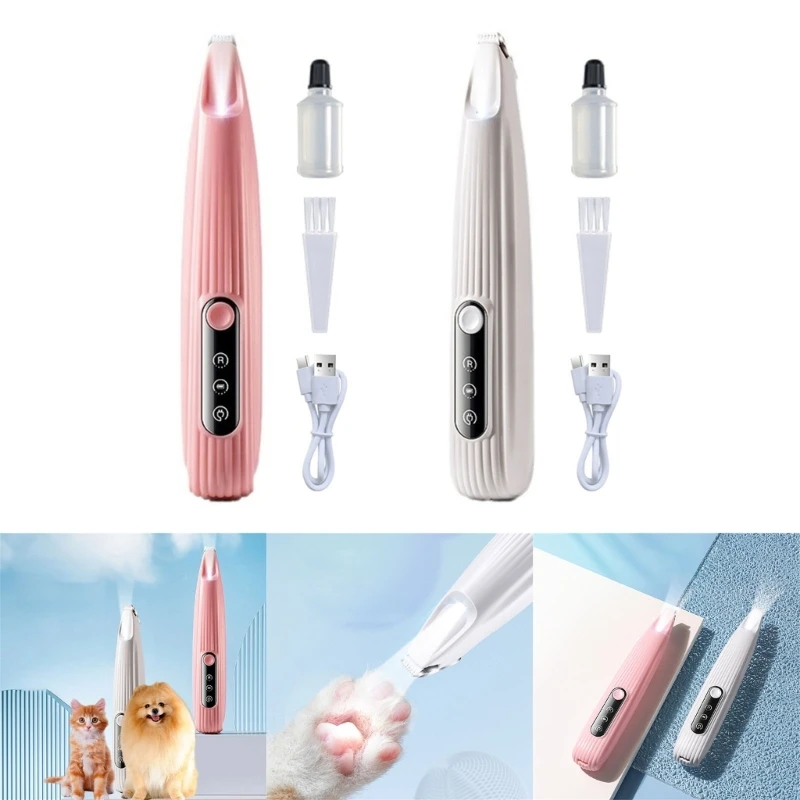 Shaver with Light Precisely Accurate Trimming with Light Pet Hair Trimmers