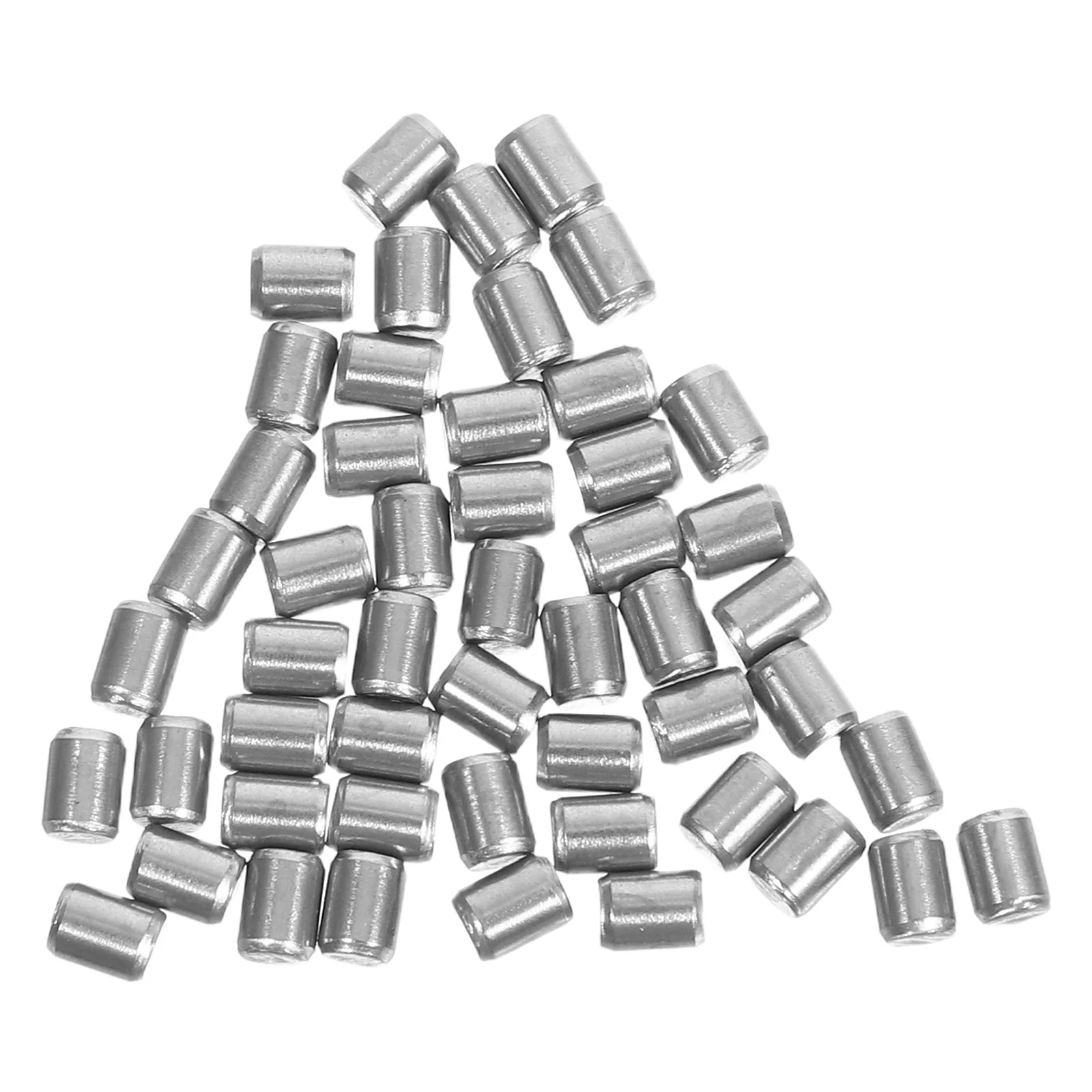 

50Pcs Stainless Steel Cylindrical Dowel Pin Durable Solid Shelf Support Pegs for Metal Furniture Installation Wood Bunk Bed