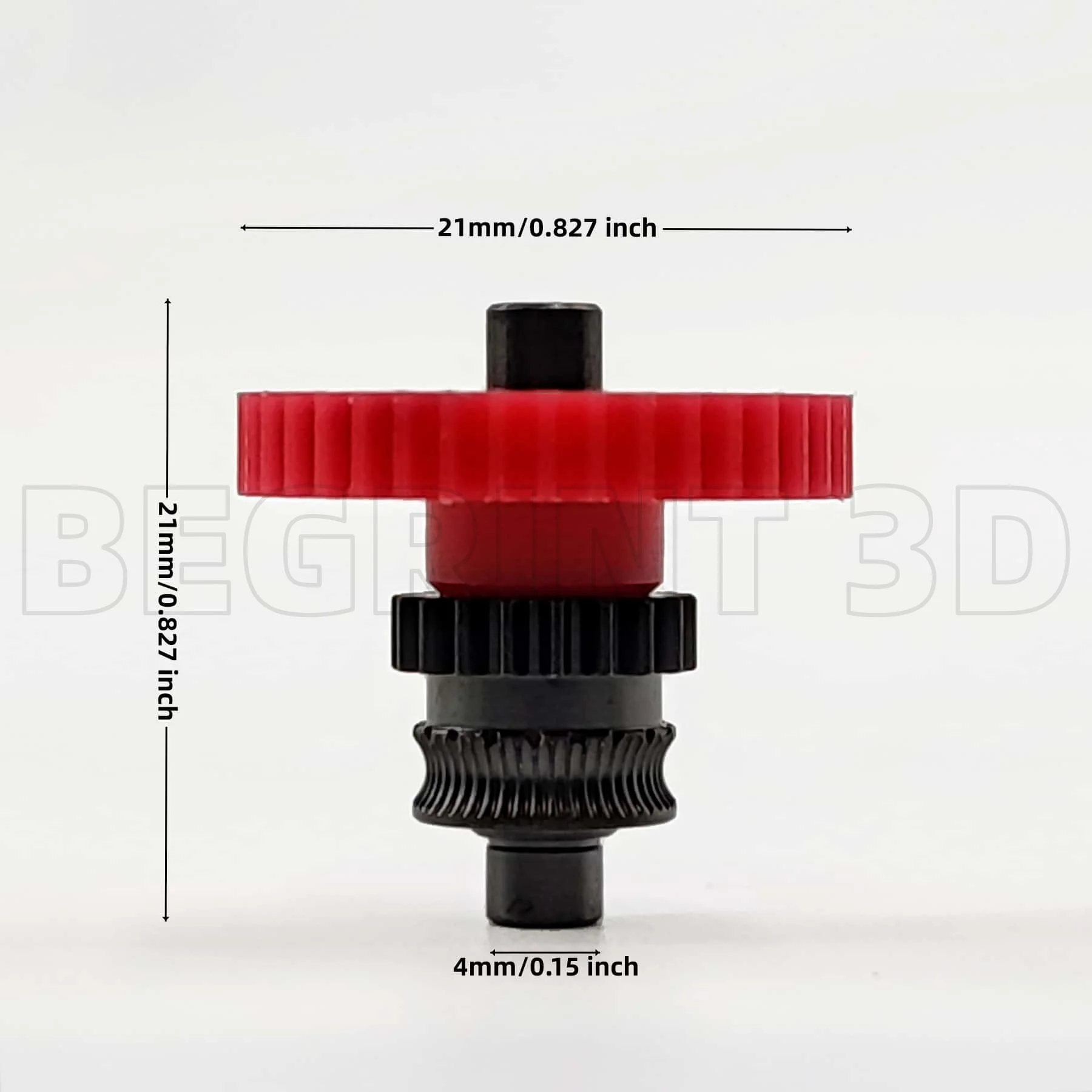 For Kobra3 Combo Extruder Nano Coated Gear Kit Hardened Steel Higher Precision One-piece Gear kit for Anycubic Kobra 3