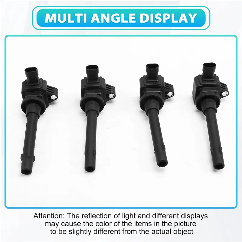 

AB56-4Pcs Ignition Coils For CHERY TIGGO 2 1.5L 3X A13T ARRIZO 3 A16 SQRD4G15B Engine Accessories F01R00A104 D4G15B3705110