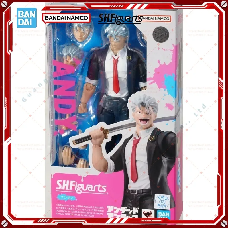 

Original box Bandai SHF S.H.Figuarts ANDY AND FUKO IZUMO action Figure Finished Model Anime Action Toy Gifts for kids In shock
