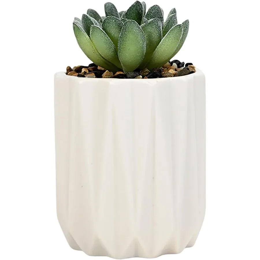 

Succulent Plant Pots Ceramic Plant Pots and Drainage Hole Bonsai Planter Small Flower Pots for Indoor Outdoor Use for Home Offi