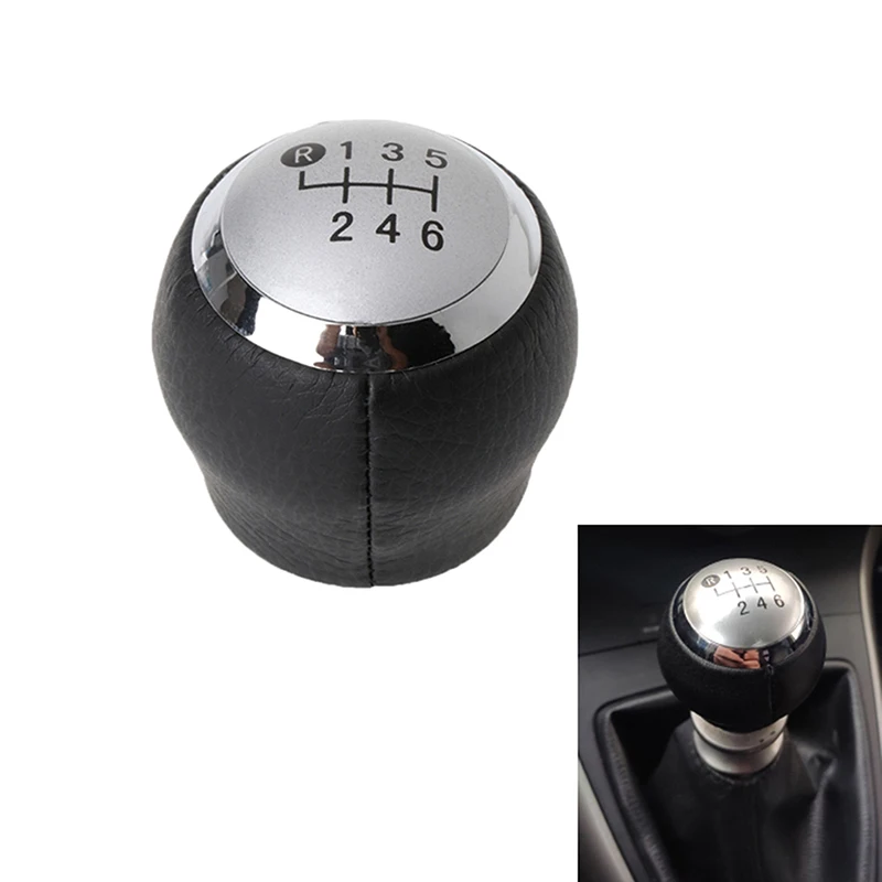 6 Speed Car Gear Shift Knob Handle Shifter Lever For Toyota Corolla 1.8MT Yaris Auris Aygo Avensis Verso Rav4 Urban Cruiser