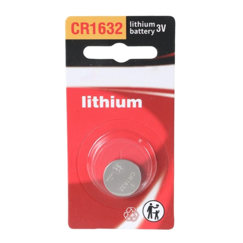 J6PA Long Last CR1632 3V Lithium Coin Battery for Small Electronics Devices Gadgets