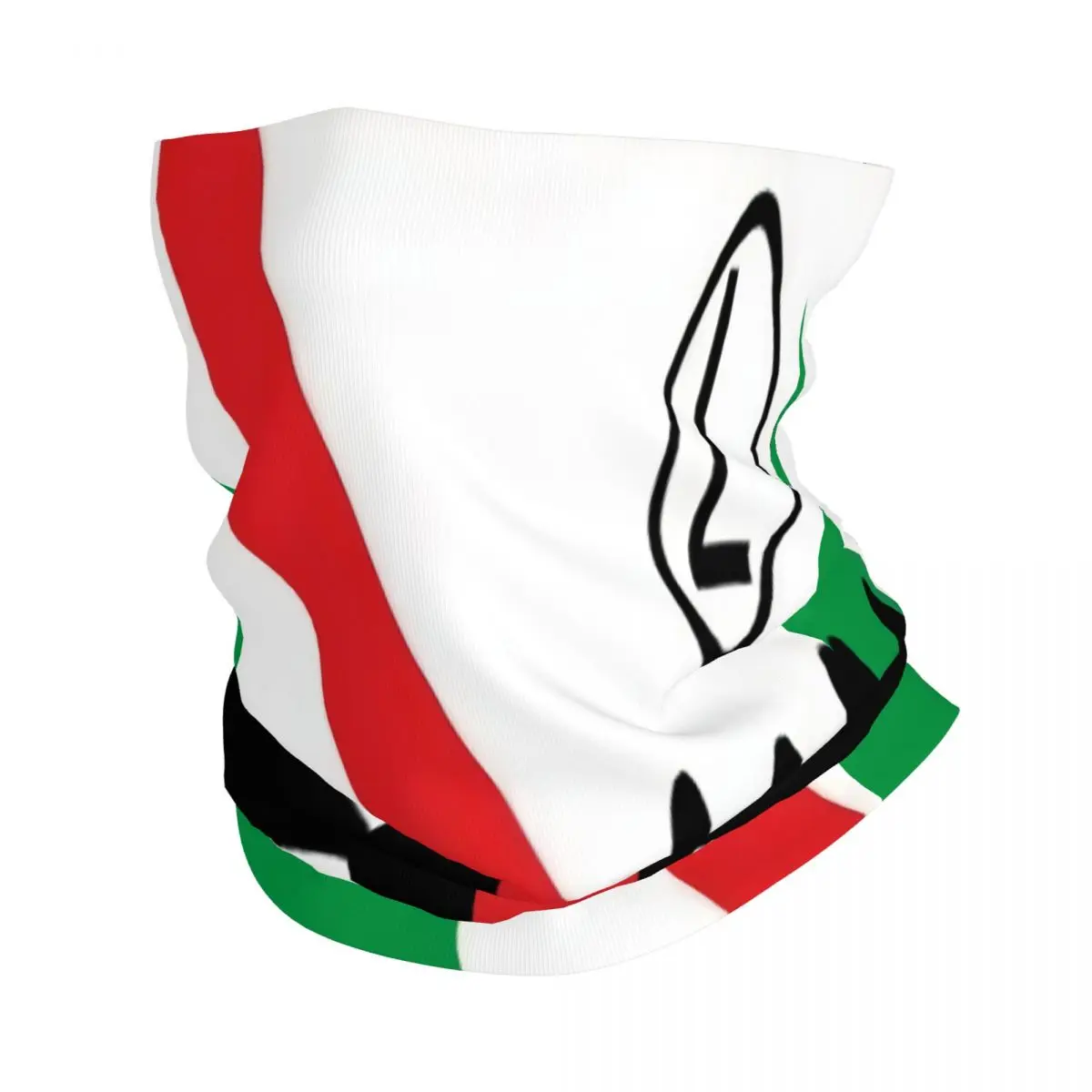 J1512 Ultras Legia Football Poland Cycling Hijab Mask Scarf Cycling Hijab Ski Balaclava Hijab Men's