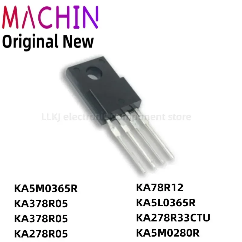 1pcs KA5M0365R KA378R05 KA378R05 KA278R05 KA78R12 KA5L0365R KA278R33CTU KA5M0280R TO220F-4 MOS FET TO-220F-4.