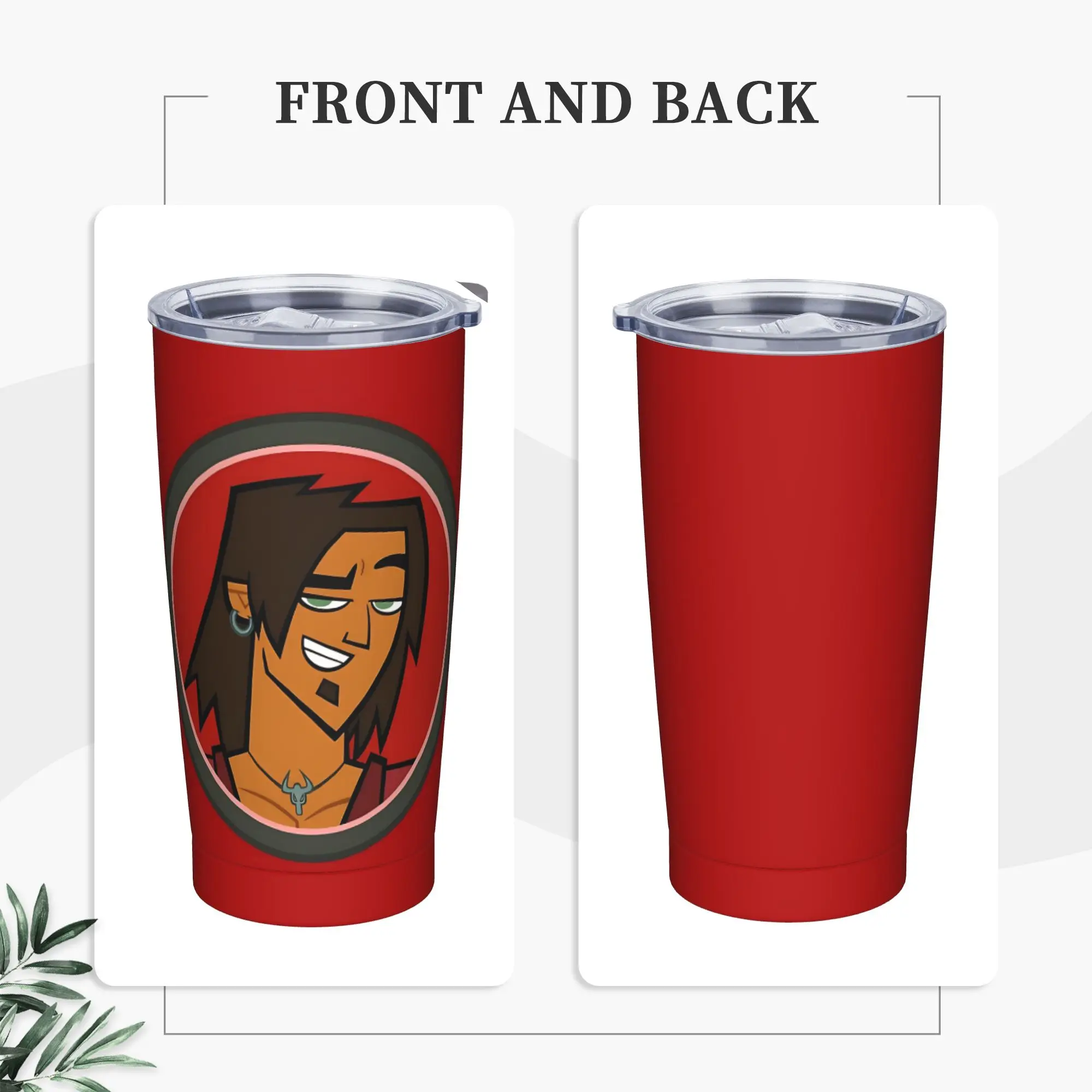 Totals Dramas Island Alejandro Tumbler Vacuum Insulated  Coffee Cups Stainless Steel Travel Outdoor Mugs Spill Proof, 20oz