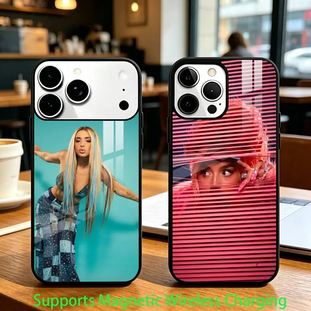 

Singer L-Lola Indigo Phone Case For iPhone17,16,15,14,13,12,11 Plus,Pro Supports Magnetic Wireless Charging
