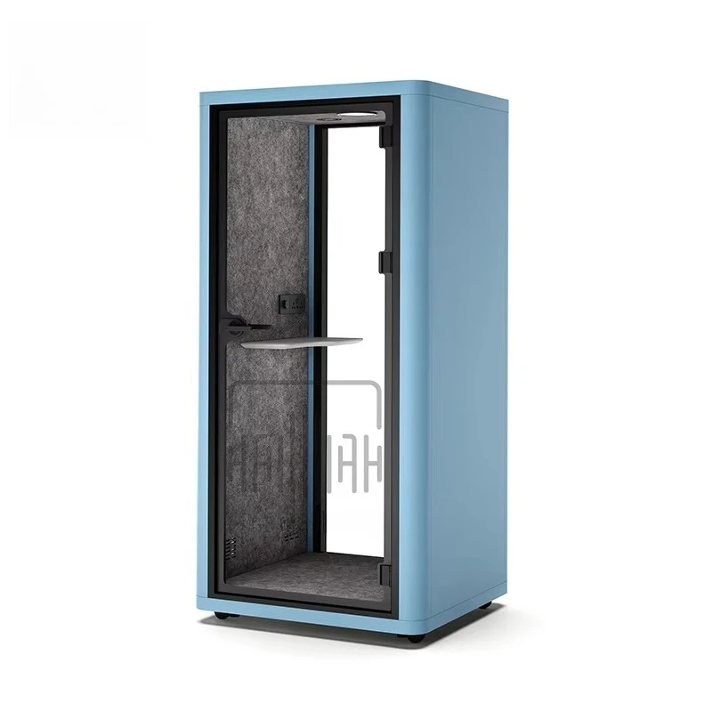 Customized Soundproof Booth Integrated Power Ventilation Lighting Acoustic Pod for Office Study Recording Meeting
