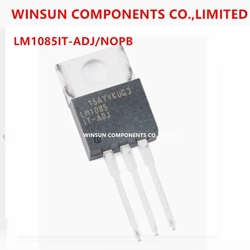 (5piece) 100% New Imported Original   LM1085IT-ADJ/NOPB TO-220-3