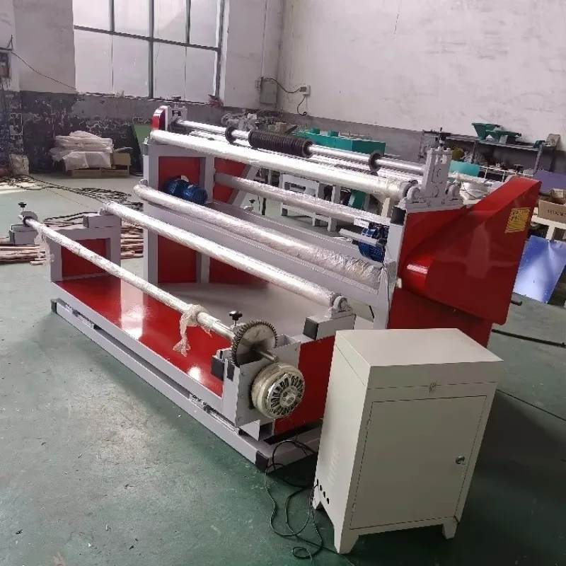 Slitter Rewinder Large Scale Automatic Adhesive Bopp Tape Cutting Rewinder Equipment Customized Processing