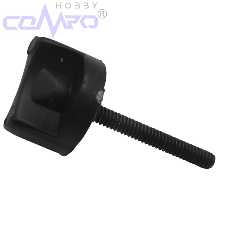 10 stuks M2 metrische schroefdraad nylon duimschroeven set kunststof zwarte metalen draadschroeven voor RC vliegtuig accessoire vervangende onderdelen