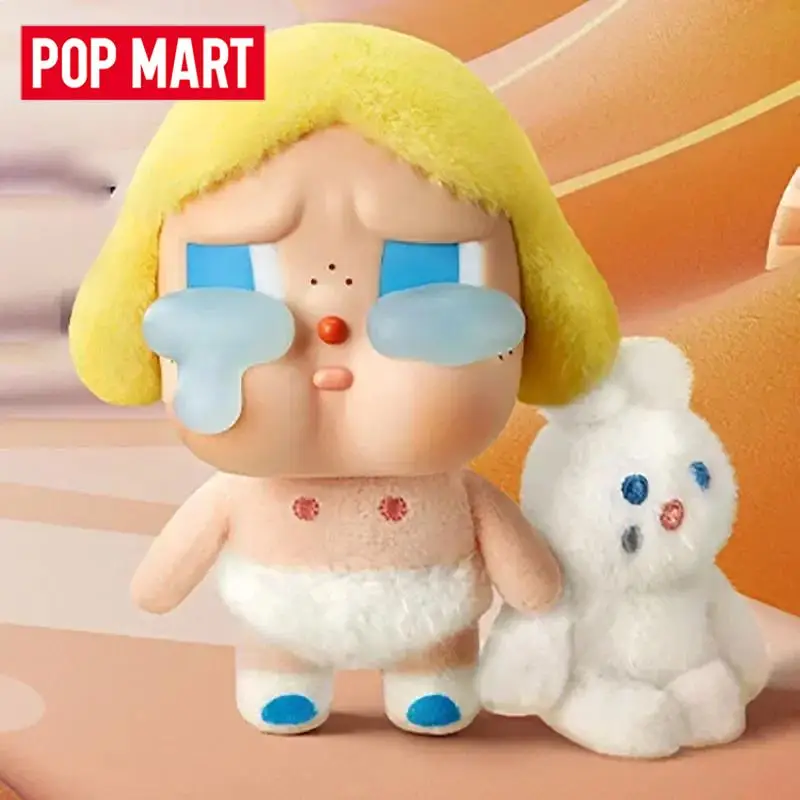 

POP MART CRYBABY CRYING AGAIN Series Виниловая глухая коробка Mystery Box Guess Bag Игрушки Кукла Симпатичные аниме-фигурки Настольные украшения