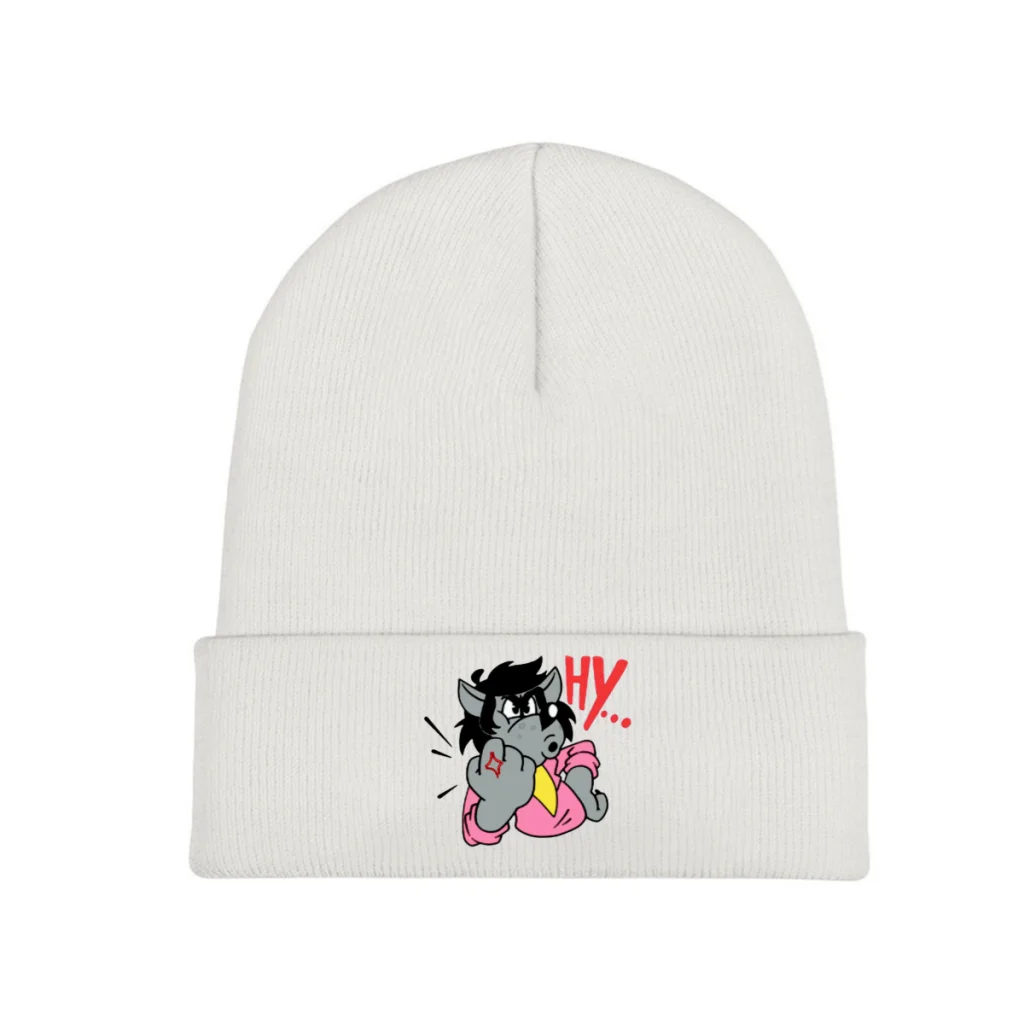 

Nu Pogodi Well Just You Wait Wolf Hare Skullies Beanies Caps Nervous Angry Hy Knitted Winter Warm Bonnet Hats Unisex Ski Cap